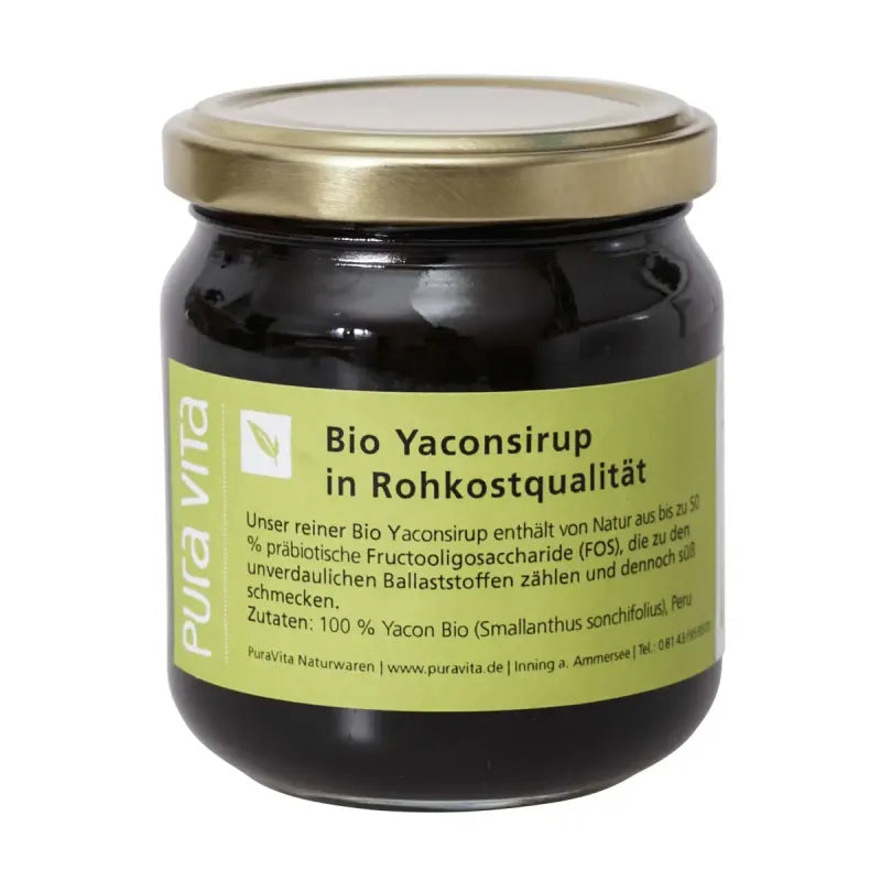 Yacon Sirup Bio Rohkostqualität 250 g – natürliche Süsse mit Mehrwert