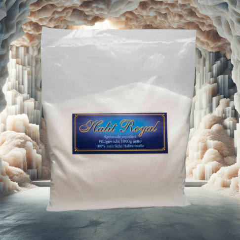 Halit Royal fein, 1kg. "Das beste Salz der Welt".