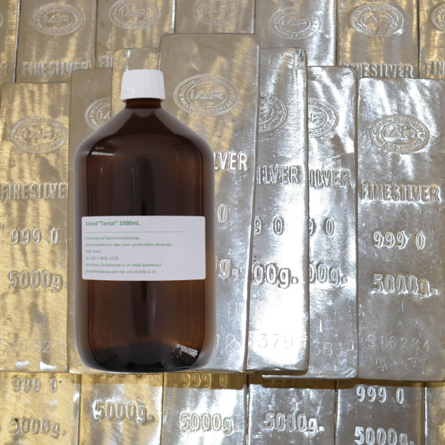 Basis Kolloid: "Eisen" – Vielseitige Unterstützung bei Eisenmangel 1000 ml.