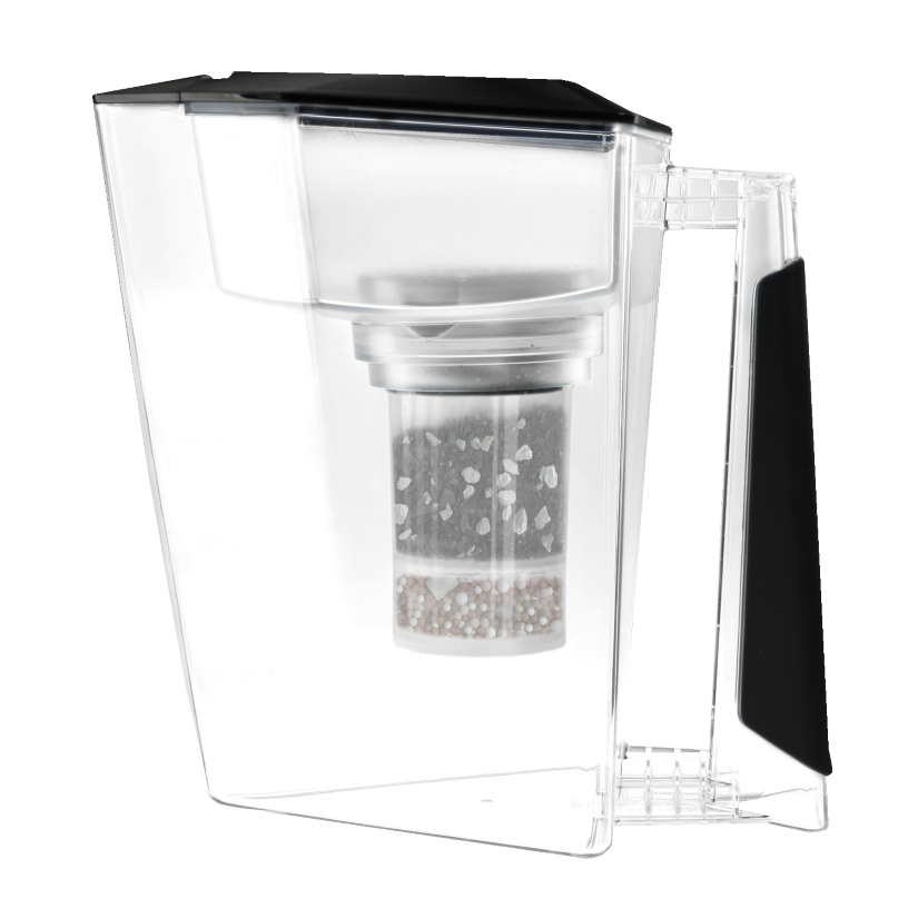 Maunawai Kini Wasserfilter Kanne schwarz