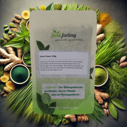 Green Power – dein Smoothie-Boost in Bio-Qualität 100 g