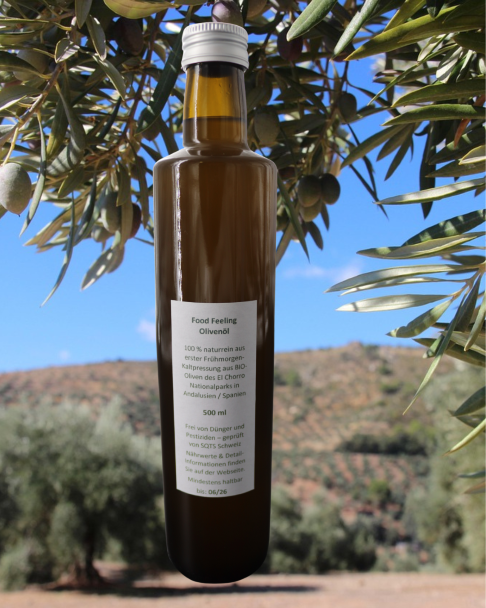 Food Feeling Olivenöl 500 ml. - purer Genuss aus Andalusien