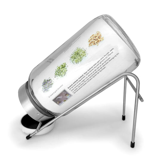 3100 ml. Glas für Sprossen gross - für noch mehr gesunde Sprossen