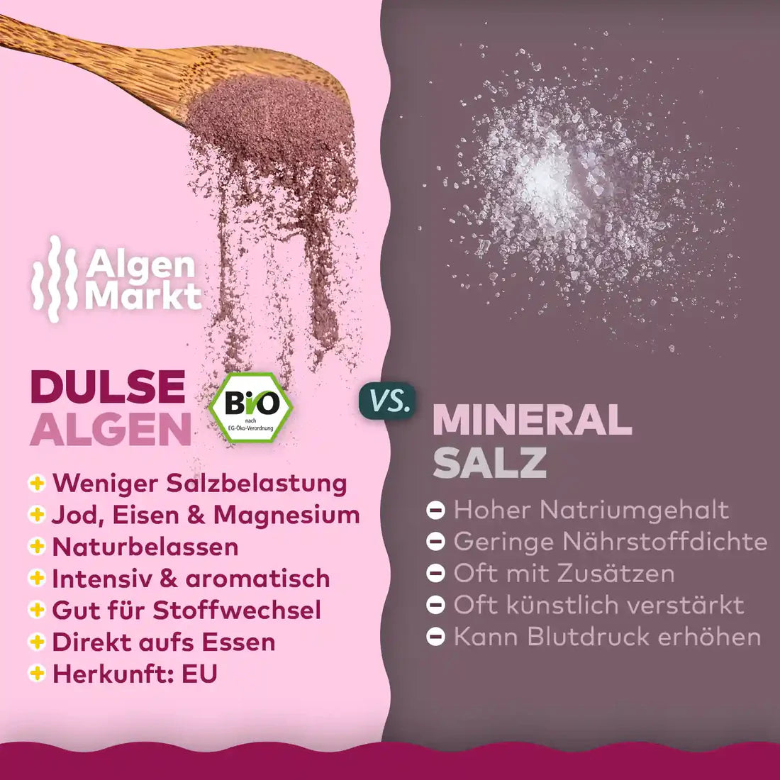 Dulse-Algen Pulver aus der Bretagne 100 gr.