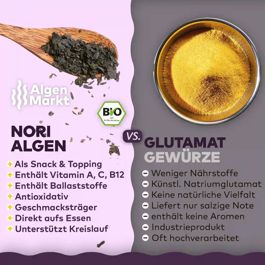 Sushi Nori Blätter Bio 6 Stück 15 gr.