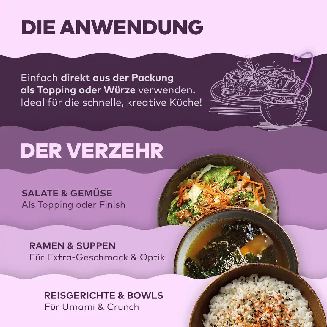 Sushi Nori Blätter Bio 6 Stück 15 gr.