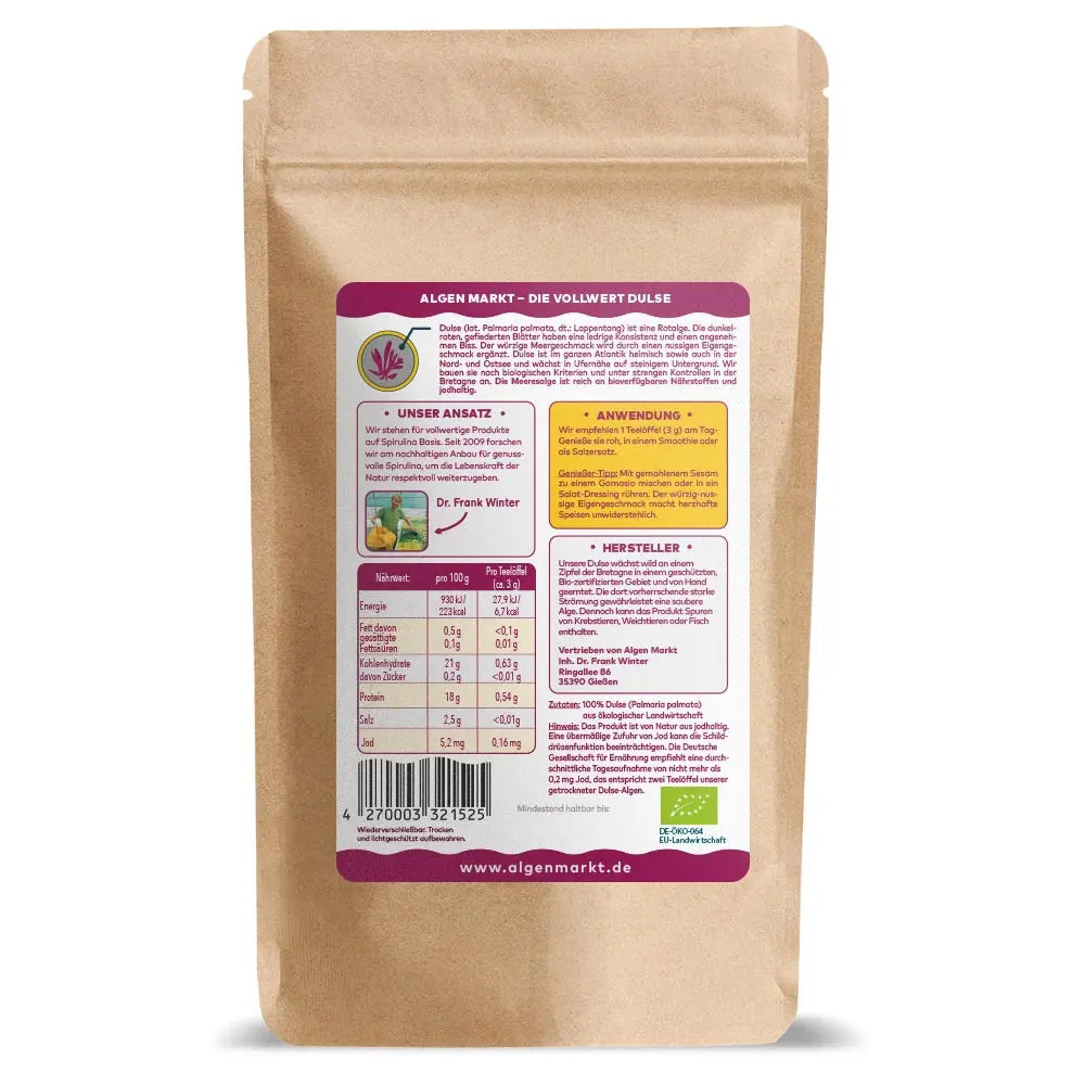 Dulse-Algen Pulver aus der Bretagne 100 gr.