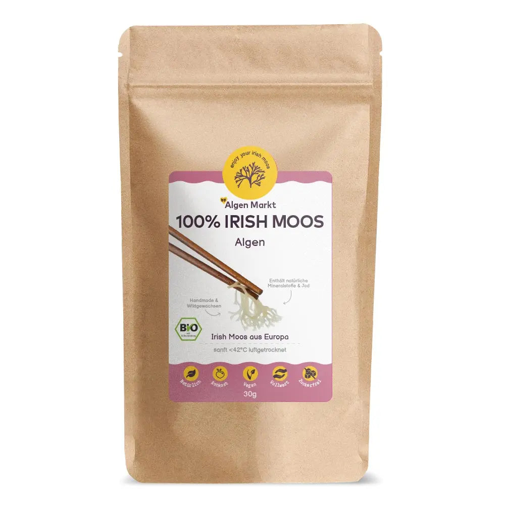 Irish Seamoss / Irisches Seemoos Blätter Bio 80 gr.