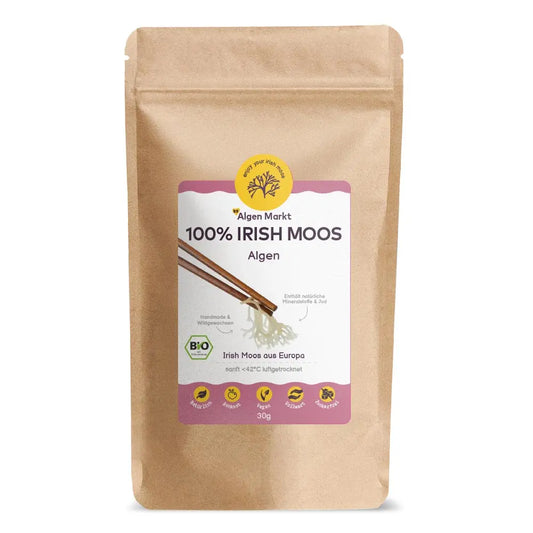 Irish Seamoss / Irisches Seemoos Blätter Bio 80 gr.