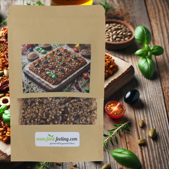 Knusper-Crunch-Salzig in BIO-Rohkost-Qualität 200 gr.