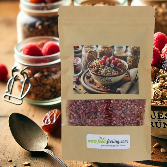 Knusper-Müesli BIO Rohkostqualität 450 gr.