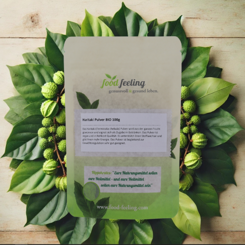 Haritaki Pulver BIO 100 g – Natürlich aktiv & im Gleichgewicht