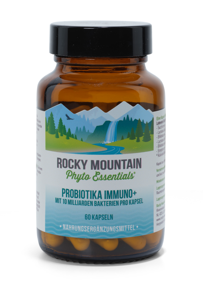Probiotika Immuno+ für dein Darmmikrobiom (60 Kapseln)