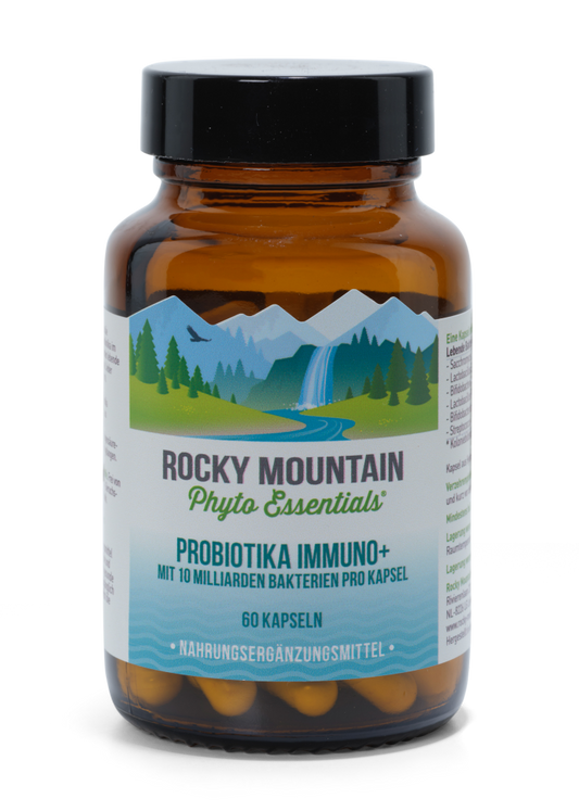 Probiotika Immuno+ für dein Darmmikrobiom (60 Kapseln)