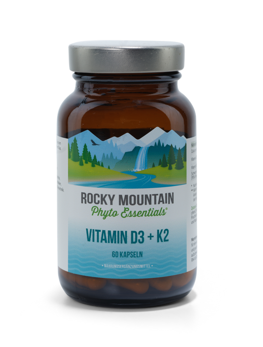 Vitamin D3 + K2 (60 Kapseln)