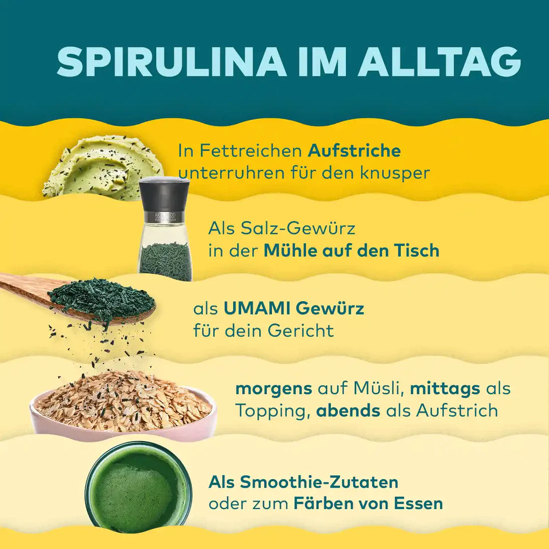 Spirulina Pulver Bio – aus Griechenland 100 gr.