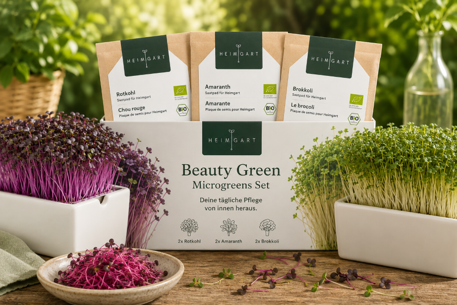Bio-Beauty Microgreen Set – Natürliche Schönheit von innen