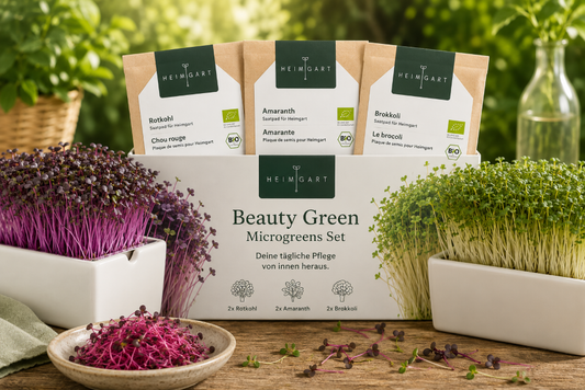 Bio-Beauty Microgreen Set – Natürliche Schönheit von innen
