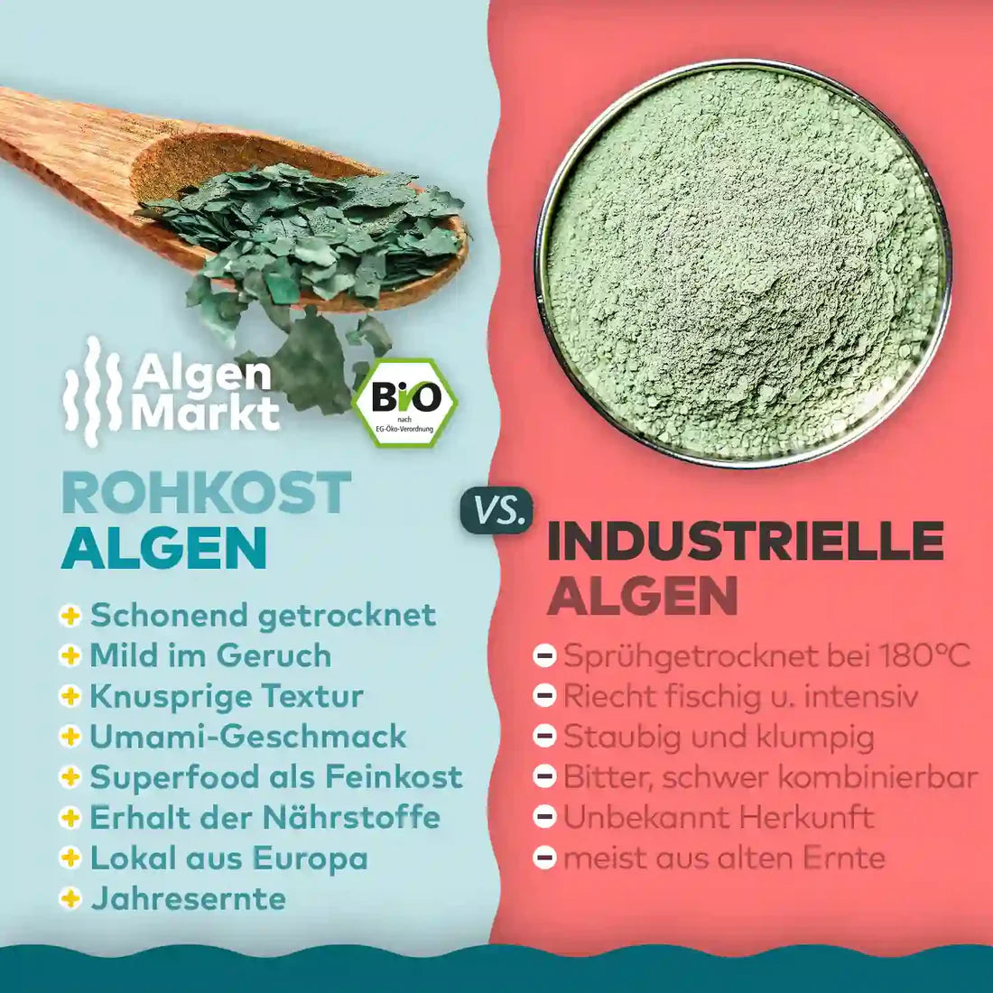 Spirulina Pulver Bio – aus Griechenland 100 gr.