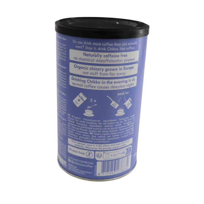Chikko not coffee 150 gr. Der koffeinfreie Genuss mit Kaffeegeschmack