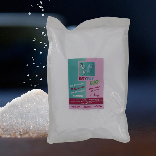 Erylfy Zuckerersatz BIO 1000 gr. - Der natürliche Zuckerersatz mit 0 kcal