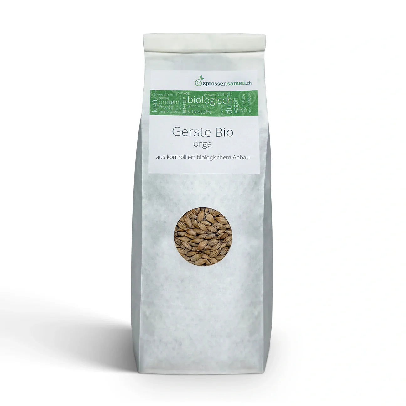 Gerste BIO Sprossensamen – mild, nahrhaft & stärkend 500 gr.