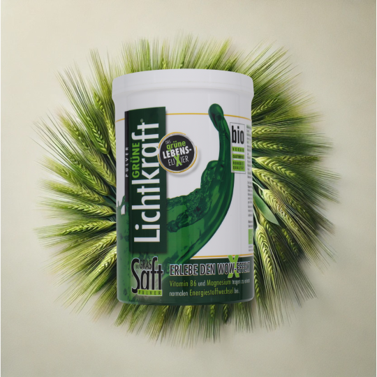 Lichtkraft-BIO-Gersten-Urweizen-Grassaft-Pulver 450 gr.