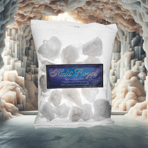 Halit Royal Brocken, 1kg. "Das beste Salz der Welt"
