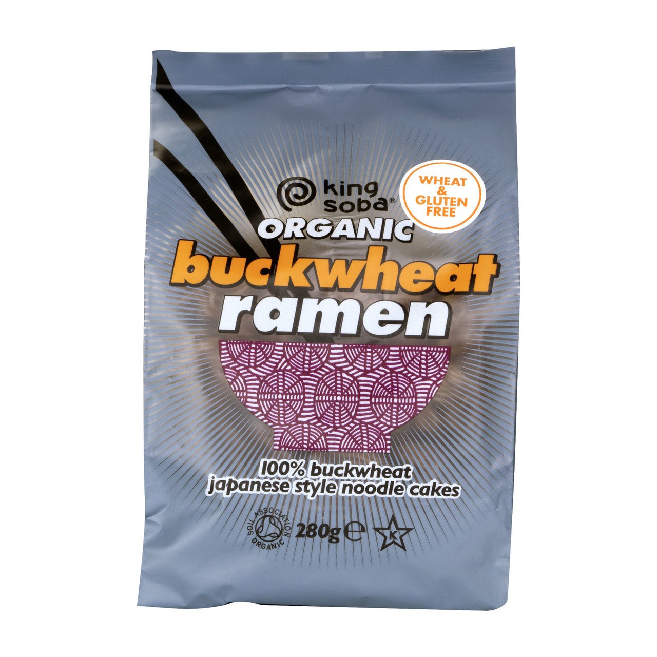 King Soba Buchweizen Ramen, glutenfrei, EU Bio 280 gr.