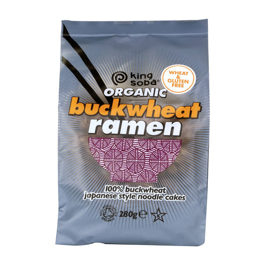 King Soba Buchweizen Ramen, glutenfrei, EU Bio 280 gr.