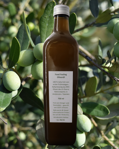 Food Feeling Olivenöl 750 ml. - purer Genuss aus Andalusien