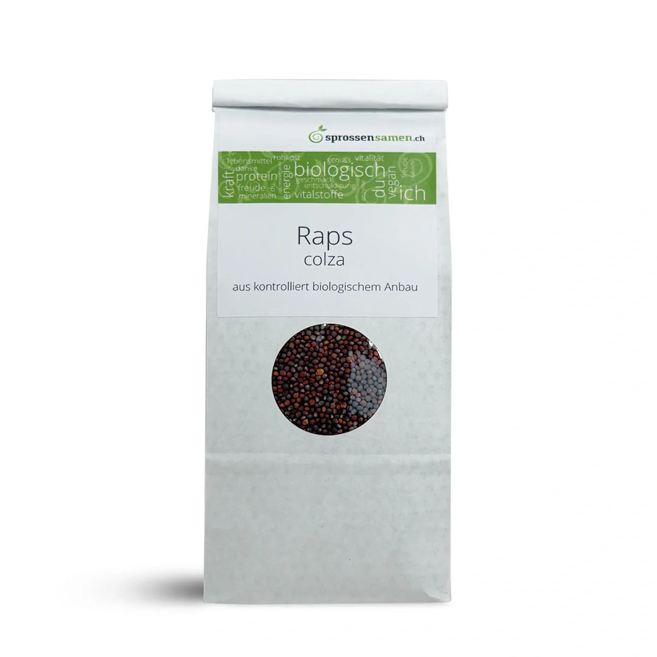 Raps Bio Sprossensamen 250 gr.