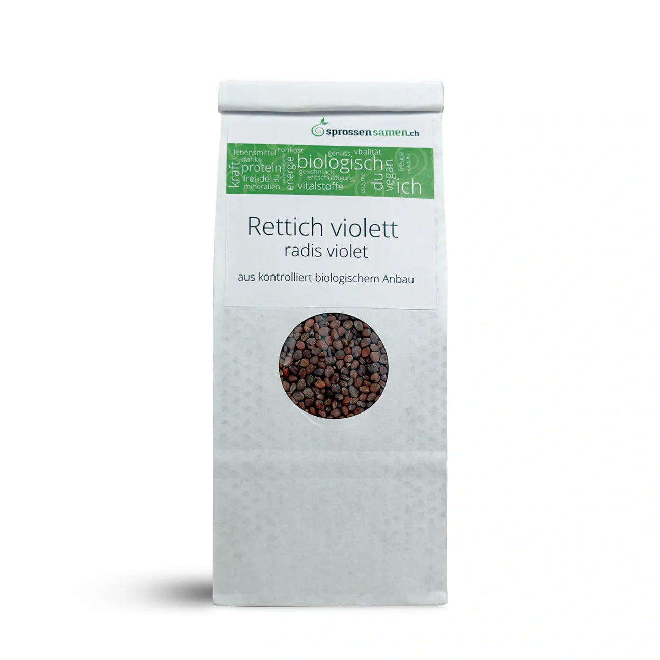 Rettich violette BIO Sprossensamen 250 gr.