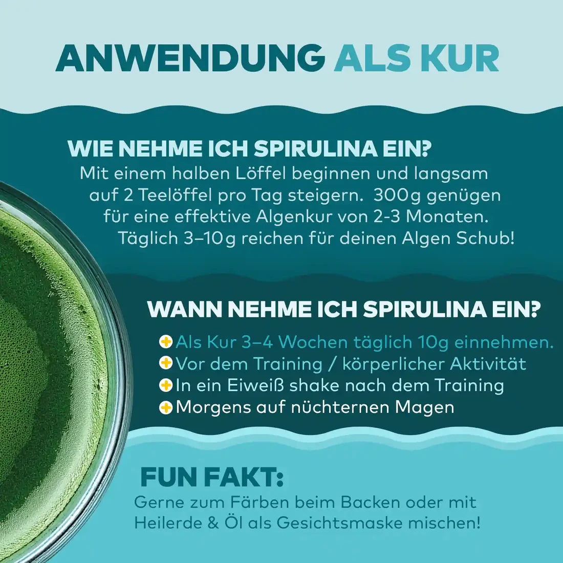 Spirulina Pulver Bio – aus Griechenland 100 gr.