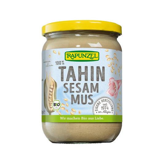 Rapunzel Tahin ohne Salz –  Sesammus 500 g Glas 🌿